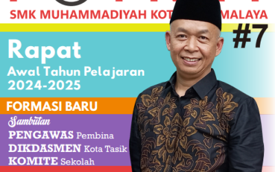 POTRET SMK MUHAMMADIYAH KOTA TASIKMALAYA -RAPAT AWAL TAHUN AJARAN 2024-2025